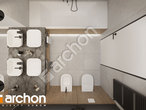 Проект дома ARCHON+ Дом в ренклодах 16 (Г2) визуализация ванной (визуализация 3 вид 4)