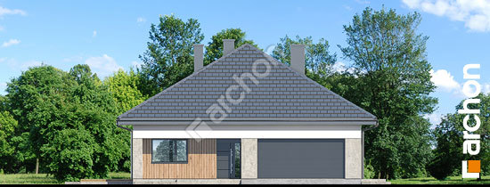 Передний фасад Дом в ренклодах 16 (Г2)