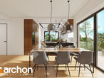 Проект дома ARCHON+ Дом в ренклодах 16 (Г2) дневная зона (визуализация 1 вид 2)