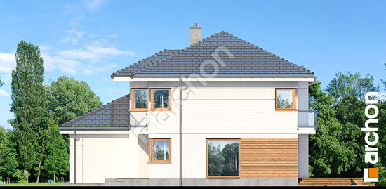 Боковой фасад Вилла Констанция (Г2)