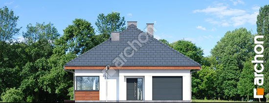 Передний фасад Дом в ренклодах 3