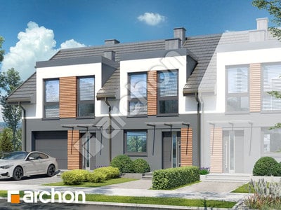 Проєкт будинку ARCHON+ Будинок в рівіях 17 (ГР2Б) 