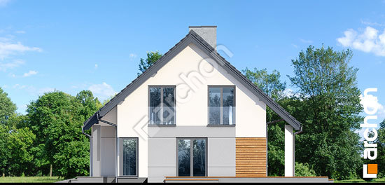 Бочний фасад Будинок в яблонках 15 (Г2)