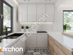 Проект будинку ARCHON+ Будинок в яблонках 15 (Г2) візуалізація кухні 1 від 2