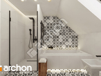 Проект будинку ARCHON+ Будинок в яблонках 15 (Г2) візуалізація ванни (візуалізація 3 від 1)