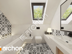 Проект будинку ARCHON+ Будинок в яблонках 15 (Г2) візуалізація ванни (візуалізація 3 від 2)
