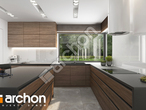 Проект будинку ARCHON+ Будинок в ренклодах 6 (Г) візуалізація кухні 1 від 1