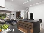 Проект будинку ARCHON+ Будинок в ренклодах 6 (Г) візуалізація кухні 1 від 3