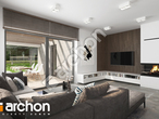 Проект будинку ARCHON+ Будинок в ренклодах 6 (Г) денна зона (візуалізація 1 від 2)