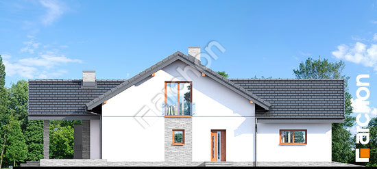 Бочний фасад Будинок в первоцвітах (Г2)