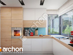 Проект будинку ARCHON+ Будинок в первоцвітах (Г2) візуалізація кухні 1 від 2
