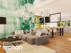 Проект дома ARCHON+ Дом в первоцветах (Г2) дневная зона (визуализация 2 вид 3)