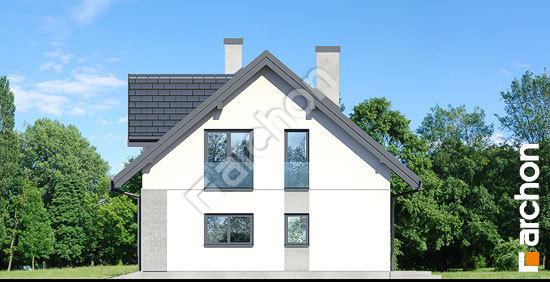 Бочний фасад Будинок в ізопірумі 6 (Г2)