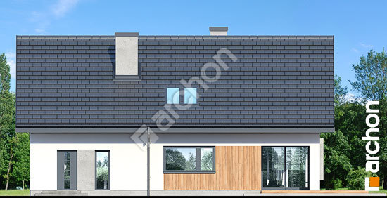 Дворовой фасад Дом в изопируме 6 (Г2)