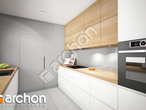 Проект будинку ARCHON+ Будинок в ізопірумі 6 (Г2) візуалізація кухні 1 від 1