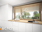 Проект дома ARCHON+ Дом в изопируме 6 (Г2) визуализация кухни 1 вид 2