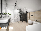 Проект дома ARCHON+ Дом в изопируме 6 (Г2) визуализация ванной (визуализация 3 вид 1)
