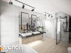 Проект дома ARCHON+ Дом в изопируме 6 (Г2) визуализация ванной (визуализация 3 вид 3)