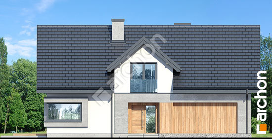 Передній фасад Будинок в ізопірумі 6 (Г2)