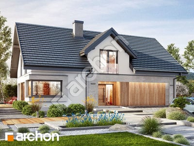 Проект дома ARCHON+ Дом в изопируме 6 (Г2) 