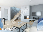 Проект дома ARCHON+ Дом в изопируме 6 (Г2) дневная зона (визуализация 1 вид 1)