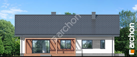 Дворовий фасад Будинок в лещиновнику 7