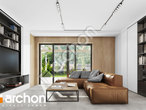 Проект будинку ARCHON+ Будинок в лещиновнику 7 денна зона (візуалізація 1 від 2)