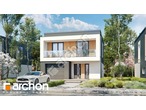 Проект будинку ARCHON+ Будинок у клематисах 24 