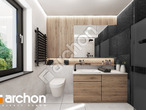 Проект будинку ARCHON+ Будинок у клематисах 24 візуалізація ванни (візуалізація 3 від 1)