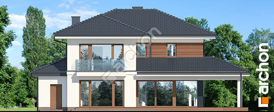 Дворовой фасад Вилла Миранда (Г2)