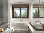 Проект дома ARCHON+ Вилла Миранда (Г2) визуализация ванной (визуализация 3 вид 1)