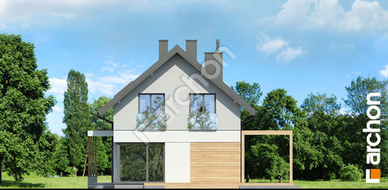 Боковой фасад Дом в третомах (А)