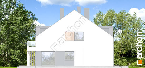 Бочний фасад Будинок в клематисах 33 (ГБ)