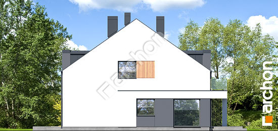 Боковой фасад Дом в клематисах 33 (ГБ)