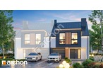 Проєкт будинку ARCHON+ Будинок в клематисах 33 (ГБ) 