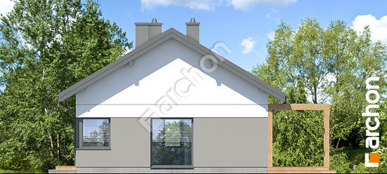 Боковой фасад Дом в овсянницах 5 (А)