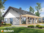 Проект дома ARCHON+ Дом в овсянницах 5 (А) 