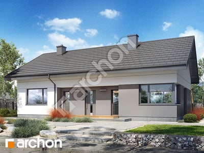 Проєкт будинку ARCHON+ Будинок у вівсянниці 5 (А) 