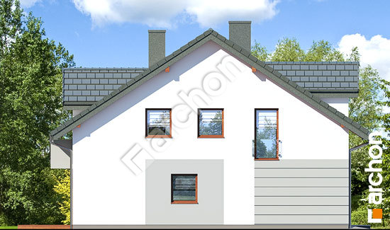 Бочний фасад Будинок під гінко 11 (ГР2)