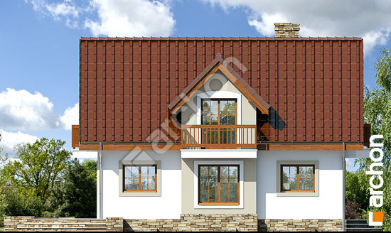 Боковой фасад Дом в антоновке (ГПТ)