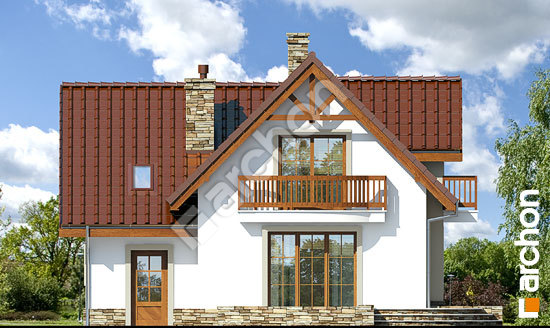 Дворовой фасад Дом в антоновке (ГПТ)