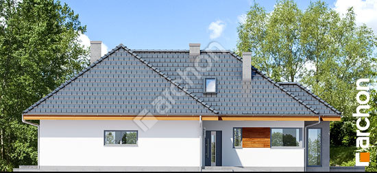 Боковой фасад Дом в повоях 3 (Г2)