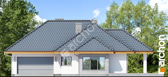 Передний фасад Дом в повоях 3 (Г2)