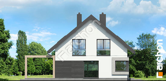 Бочний фасад Будинок у гвоздиках (Г2)