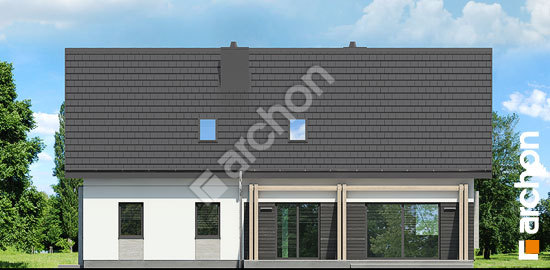 Дворовий фасад Будинок у гвоздиках (Г2)