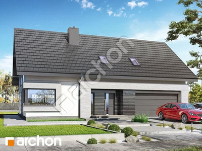 Проект дома ARCHON+ Дом в гвоздиках (Г2) 