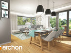 Проект дома ARCHON+ Дом в изопируме 2 дневная зона (визуализация 1 вид 3)
