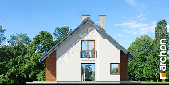 Бочний фасад Будинок в макадамії (Р2) вер.2