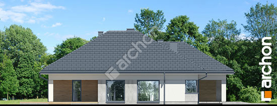 Боковой фасад Дом в ренклодах 15 (Г2)