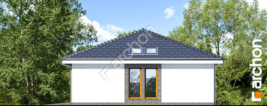 Бочний фасад Г23 - Тримісний гараж